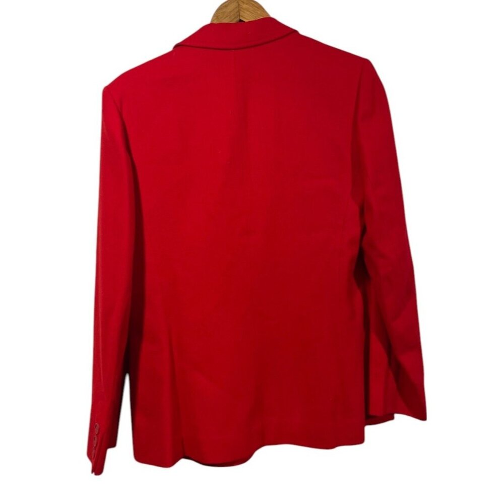 Pendleton Red Single-Button Blazer - Picture 6 of 8